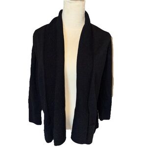 Kasper Black Sparkle Cardigan M
